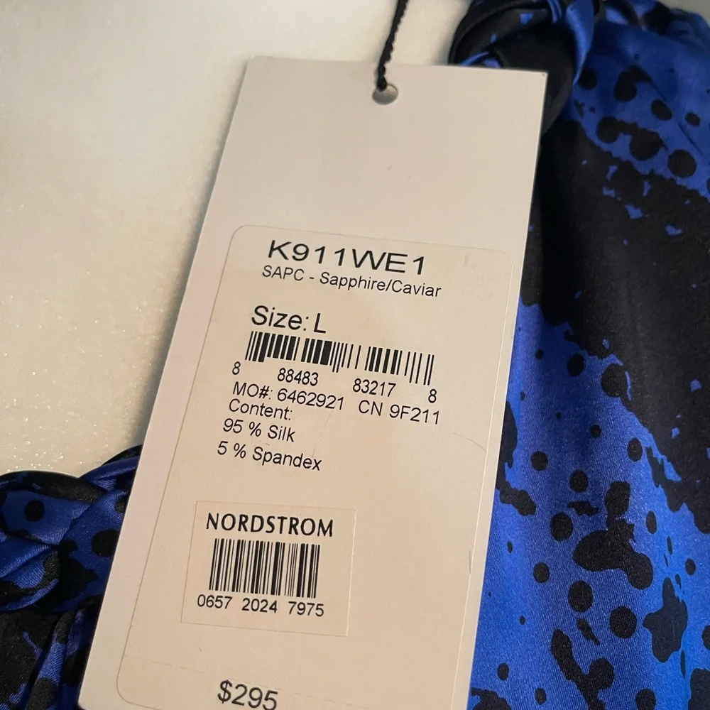 St. John Royal Blue Knit Ensemble - Picture 4 of 6